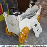 Ranjang Anak Perempuan Karakter Princess Bentuk Kereta
