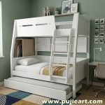 Ranjang Tingkat 3 Minimalis Modern Hemat Tempat