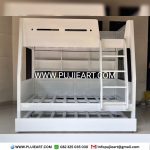 Ranjang Tingkat 3 Minimalis Modern Hemat Tempat