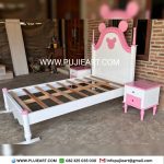 Satu Set Tempat Tidur Anak Perempuan Custom Karakter Micky Mouse