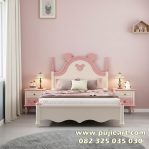 Satu Set Tempat Tidur Anak Perempuan Custom Karakter Micky Mouse