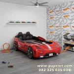 Tempat Tidur Anak Custom Model Mobil Sport