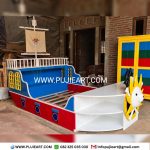Tempat Tidur Anak Karakter One Piece Bentuk Kapal