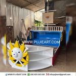 Tempat Tidur Anak Karakter One Piece Bentuk Kapal