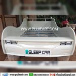 Tempat Tidur Anak Mobil Warna Putih