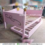 Tempat Tidur Anak Perempuan Apartement Model Sorong