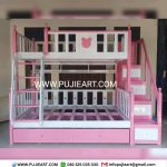Tempat Tidur Anak Perempuan Karakter Hello Kitty