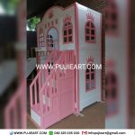 Tempat Tidur Anak Perempuan Lucu Bentuk Tingkat
