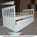 Tempat Tidur Anak Remaja Minimalis Laci Hemat Ruangan
