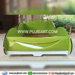 Tempat Tidur Anak Unisex Bentuk Mobil Hemat Ruangan