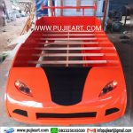 Tempat Tidur Hotwheels Bentuk Mobil Anak Laki Laki