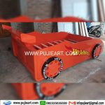 Tempat Tidur Hotwheels Bentuk Mobil Anak Laki Laki