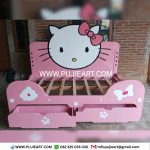 Tempat Tidur Laci Anak Perempuan Karakter Hello Kitty