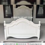 Tempat Tidur Single Anak Remaja Klasik Hemat Ruangan Kayu Solid