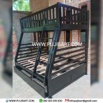 Tempat Tidur Tingkat Dewasa Kokoh Custom Size 160 x 200 cm