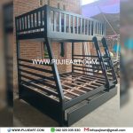 Tempat Tidur Tingkat Dewasa Kokoh Custom Size 160 x 200 cm
