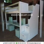 Tempat Tidur Tingkat Multifungsi Bawah Meja Belajar