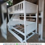 Ranjang Tingkat 2 Susun Minimalis Kayu Kokoh Hemat Ruang