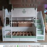 Tempat Tidur Tingkat Anak Minimalis Kuat Desain Kekinian