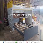 Ranjang Tingkat Multifungsi Bawah Meja Belajar Kayu Kokoh