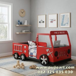 Tempat Tidur Anak Minimalis Bentuk Mobil