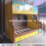 Tempat Tidur Tingkat Anak Karakter