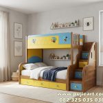 Tempat Tidur Tingkat Anak Karakter