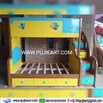 Tempat Tidur Tingkat Anak Karakter