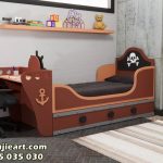 Tempat Tidur Anak Unisex Bentuk Kapal