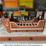 Tempat Tidur Anak Unisex Bentuk Kapal
