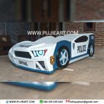 Tempat Tidur Anak Bentuk Mobil Karakter Police