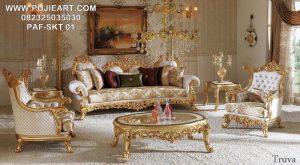 Kursi Tamu Ukir Elegan Mewah