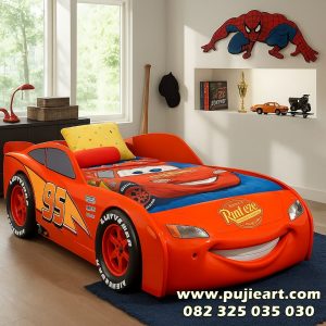Tempat Tidur Anak Murah Karakter Lightning McQueen