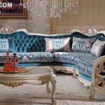 Sofa Tamu Mewah Ukir Klasik Modern