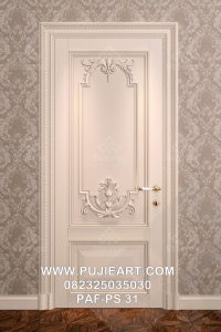 Pintu Kamar Mewah Klasik Eropa Elegan