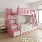Tempat Tidur Tingkat Kokoh Hemat Ruangan Kamar Sempit